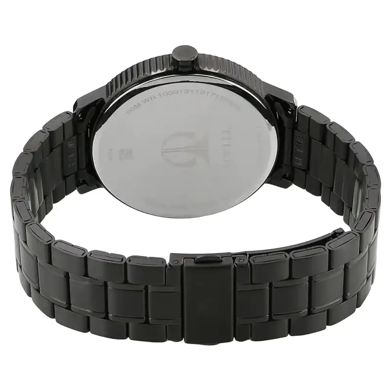 Titan 1743NM01 Regalia Baron Black Dial Men's Watch
