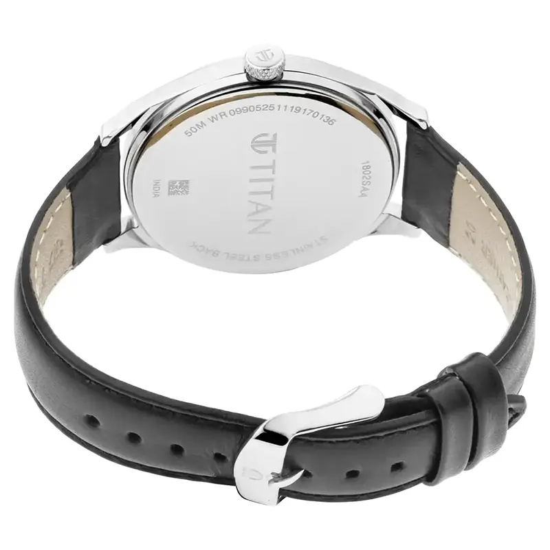 Titan 1802SL05 Workwear Maroon Dial Men's Watch