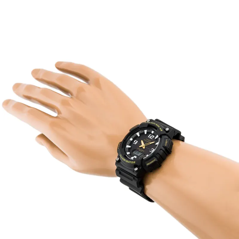Casio AQ-S810W-1BV Solar Powered Dual Time Men's Watch