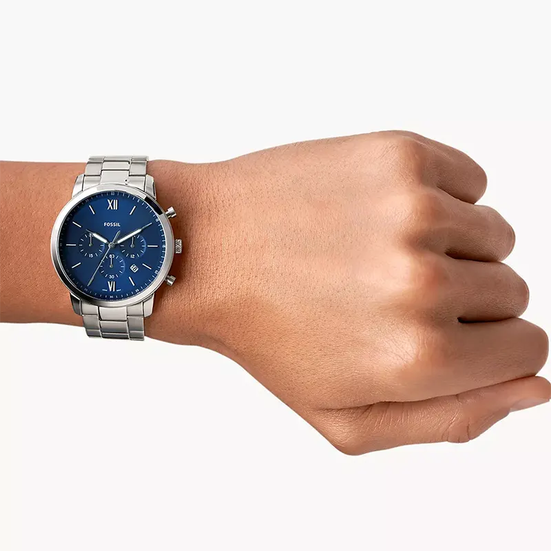 Fossil Neutra Chronograph Blue Dial Men's Watch | FS5792