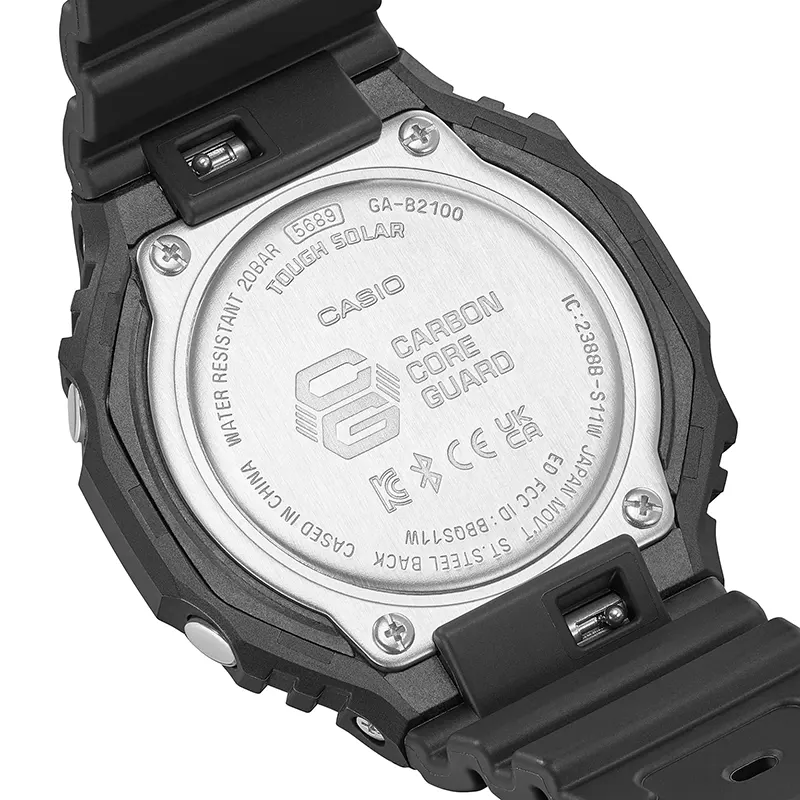 Casio G-Shock GA-B2100-1A Tough Solar (Bluetooth) Men's Watch