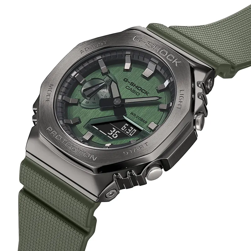 Casio G-Shock GM-2100B-3A Green Dial Men's Watch