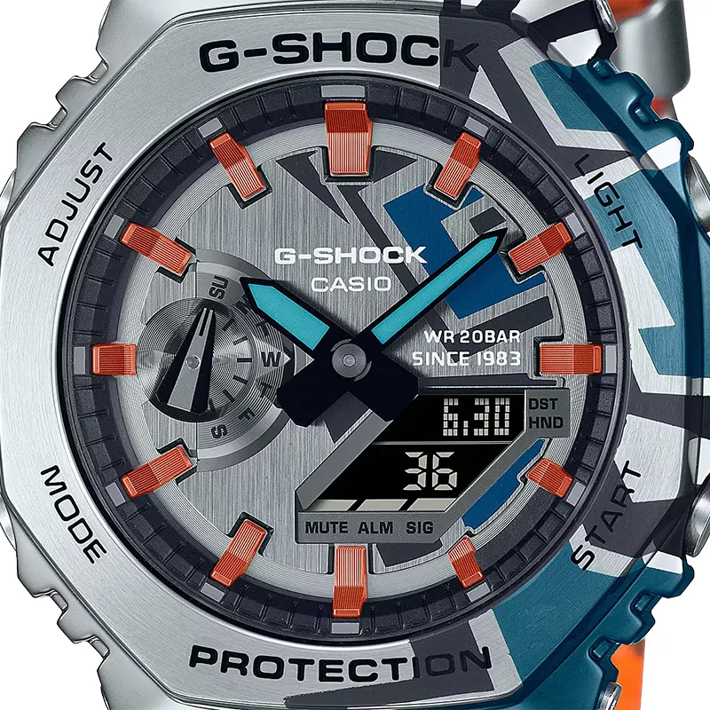 Casio G-Shock GM-2100SS-1A Grey Dial Men's Watch