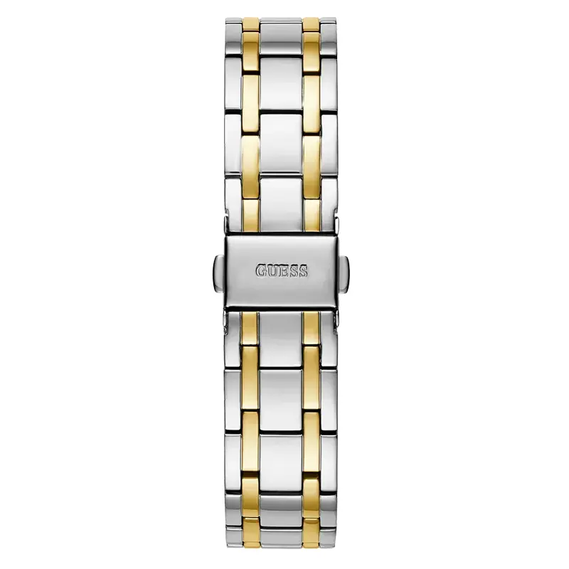 Guess Cosmo Silver Dial Two-tone Ladies Watch | GW0033L4
