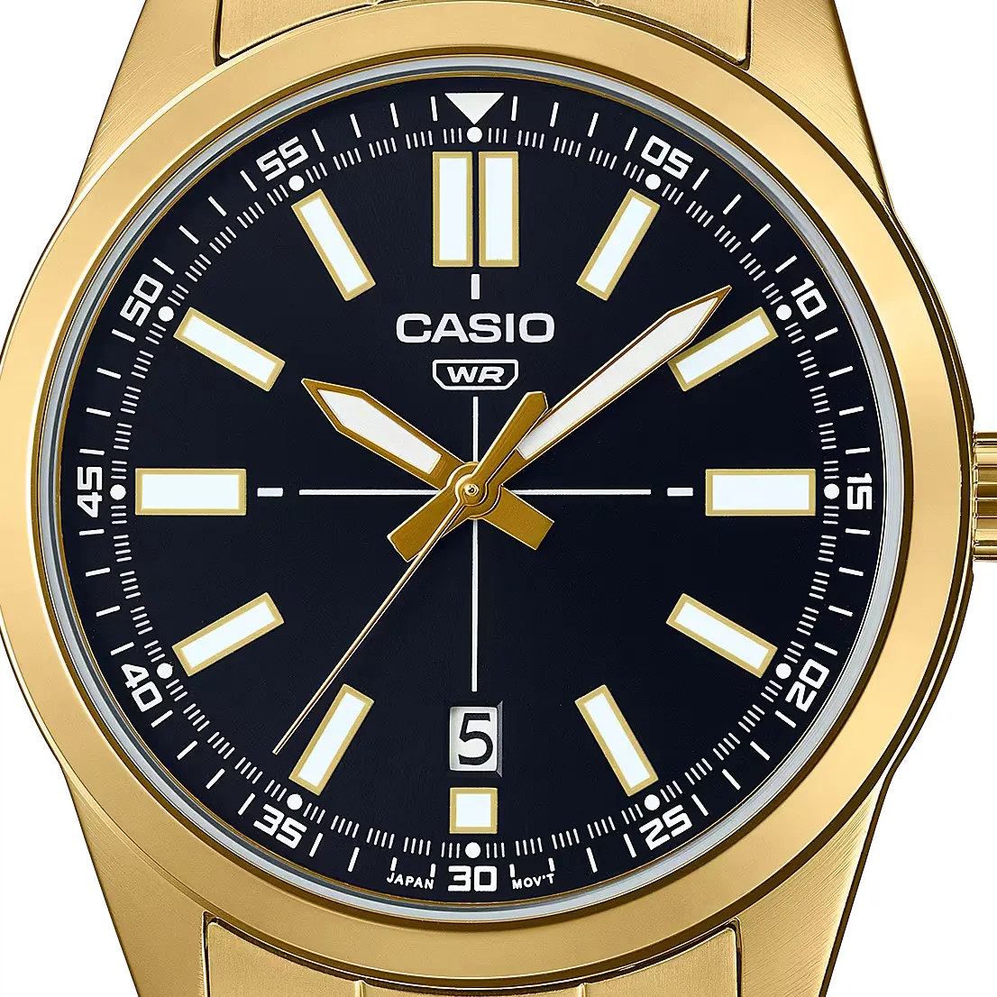 Casio MTP-VD02G-1E Black Dial Men's Watch