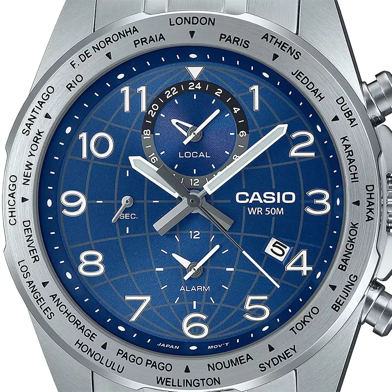 Casio Enticer MTP-W500D-2AVDF Blue Dial Men's Watch