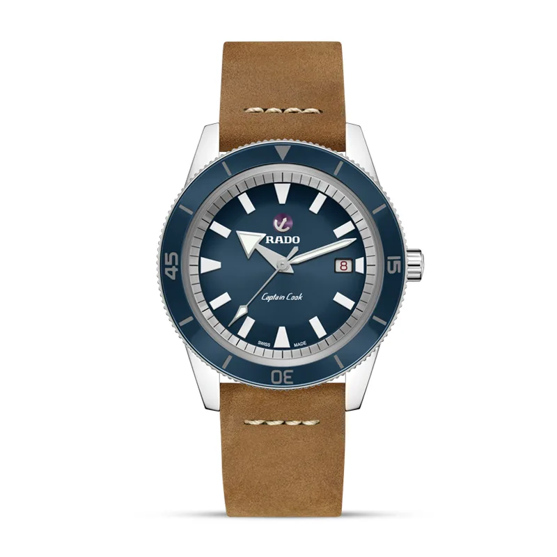 Rado Captain Cook Automatic Blue Dial Men's Watch | R32505208