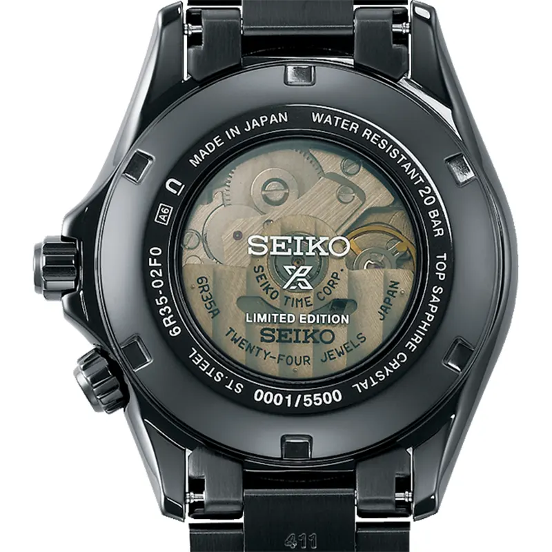 Seiko Alpinist The Black Series Limited Edition Men's Watch | SPB337J1