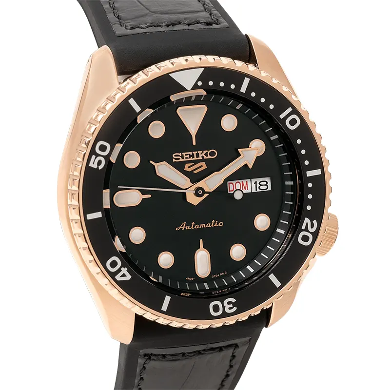 Seiko 5 Sports Automatic Black Dial Men's Watch | SRPD76K1