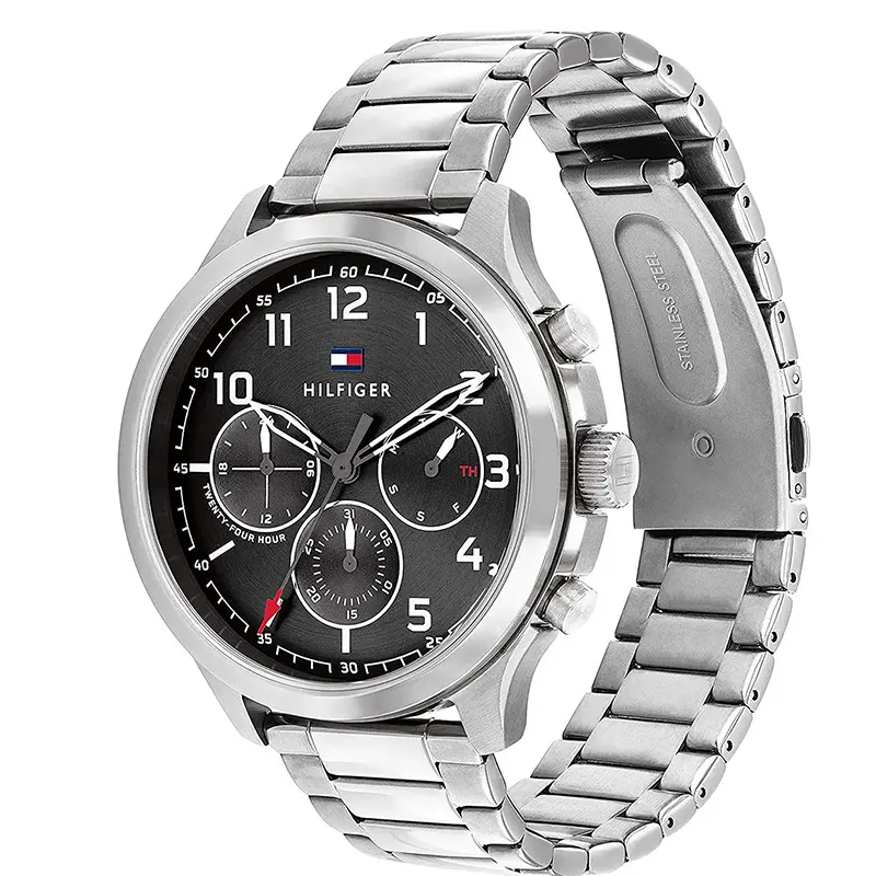 Tommy Hilfiger Asher Chronograph Black Dial Men's Watch | 1791852
