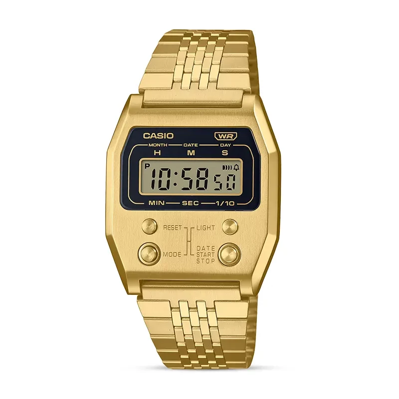 Casio Vintage A1100G-5DF Gold-tone Watch