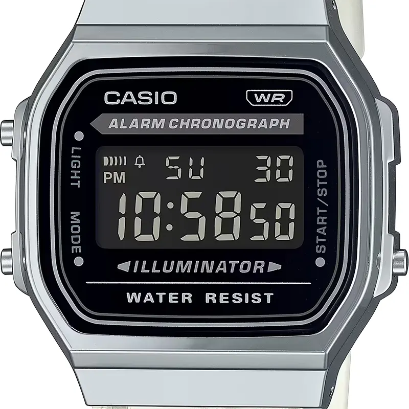 Casio A168XES-1B Vintage Retro Ladies Watch