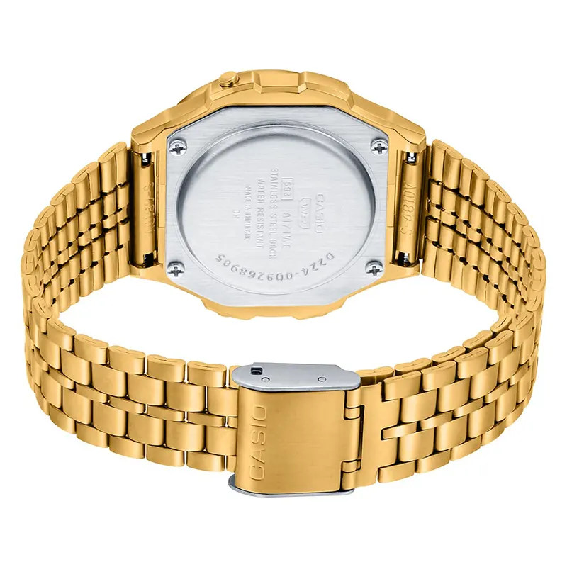 Casio A171WEG-9ADF Gold-tone Digital Dial Men's Watch