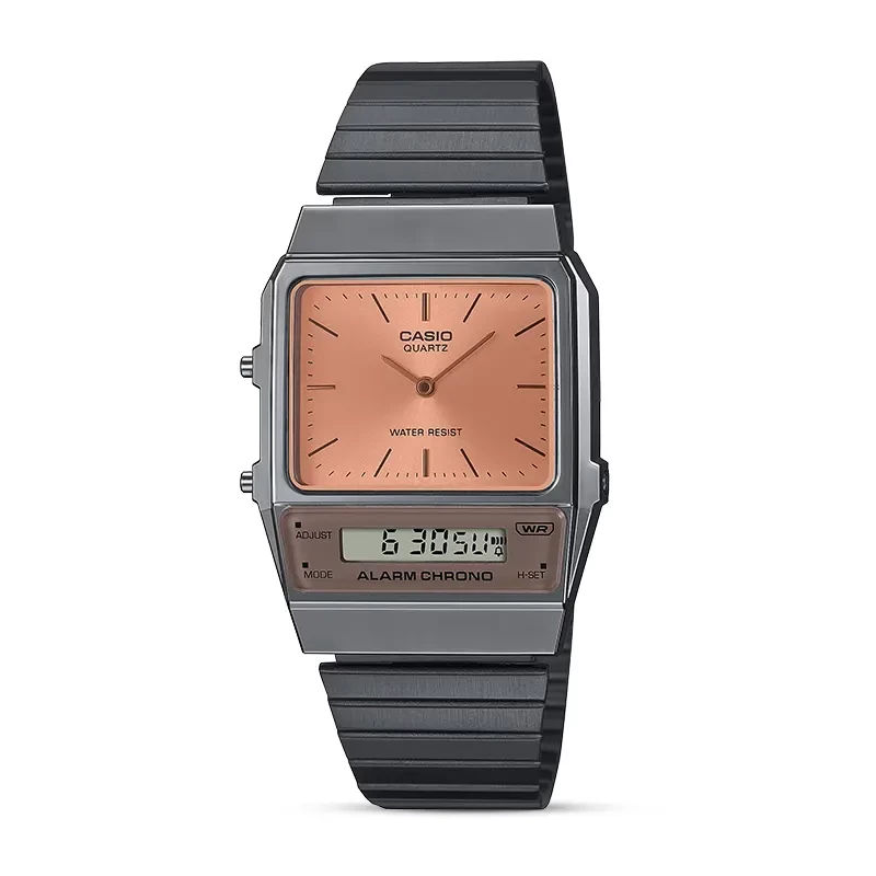 Casio Vintage AQ-800ECGG-4A Dual-time Watch