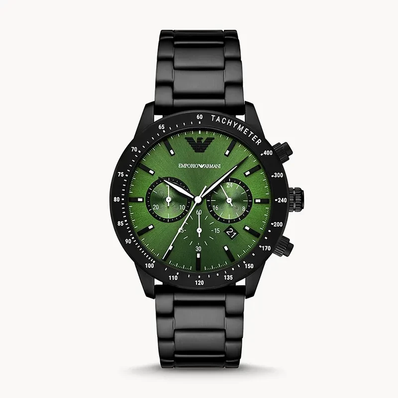 Emporio Armani Chronograph Gunmetal Men's Watch | AR11472