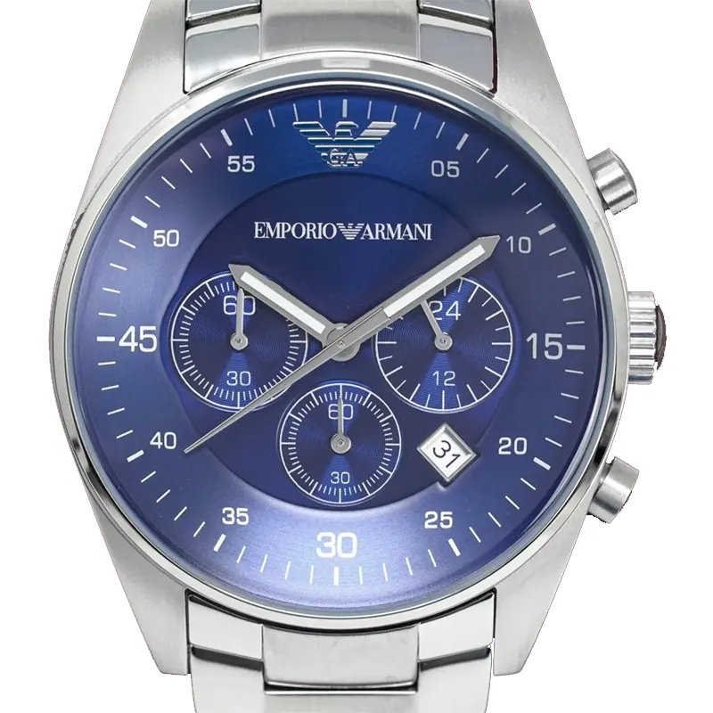 Emporio Armani Chronograph Blue Dial Men's Watch | AR5860
