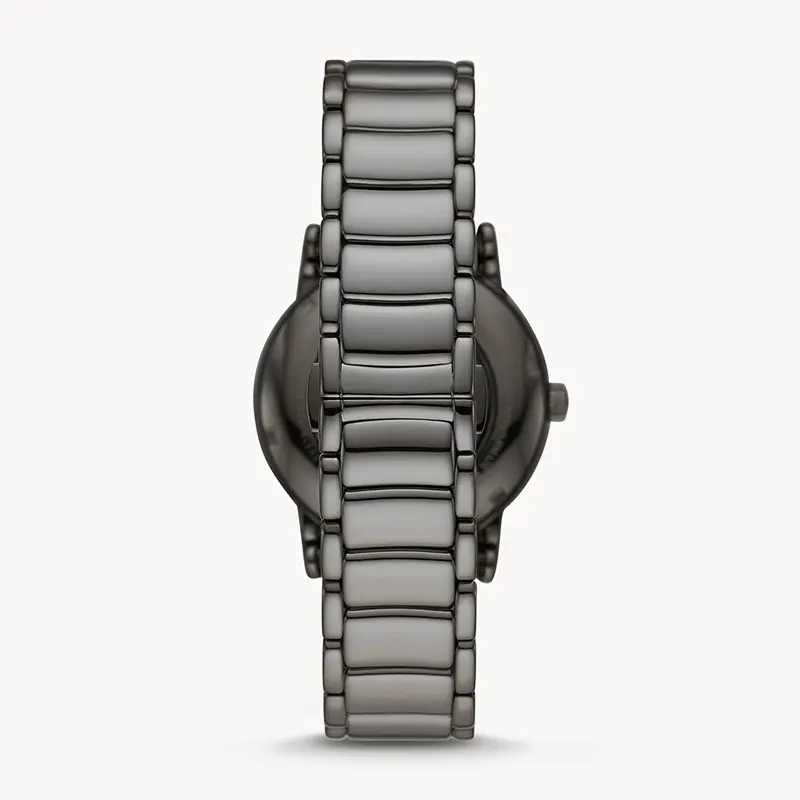 Emporio Armani Luigi Automatic Gunmetal Men's Watch | AR60029