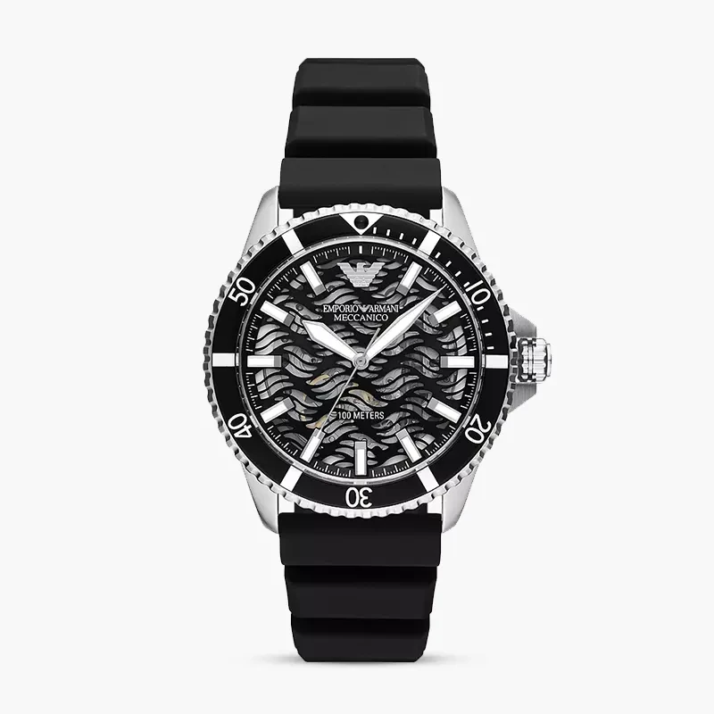 Emporio Armani Automatic Black Dial Men’s Watch | AR60062