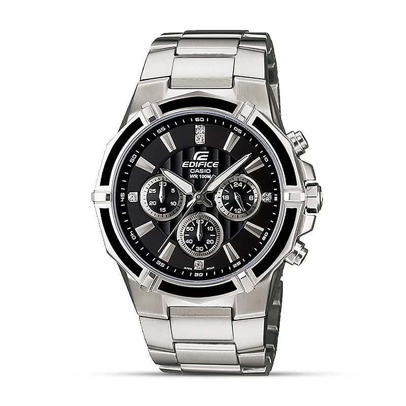 Casio Edifice Chronograph Black Dial Men’s Watch | EF-551D-1AV