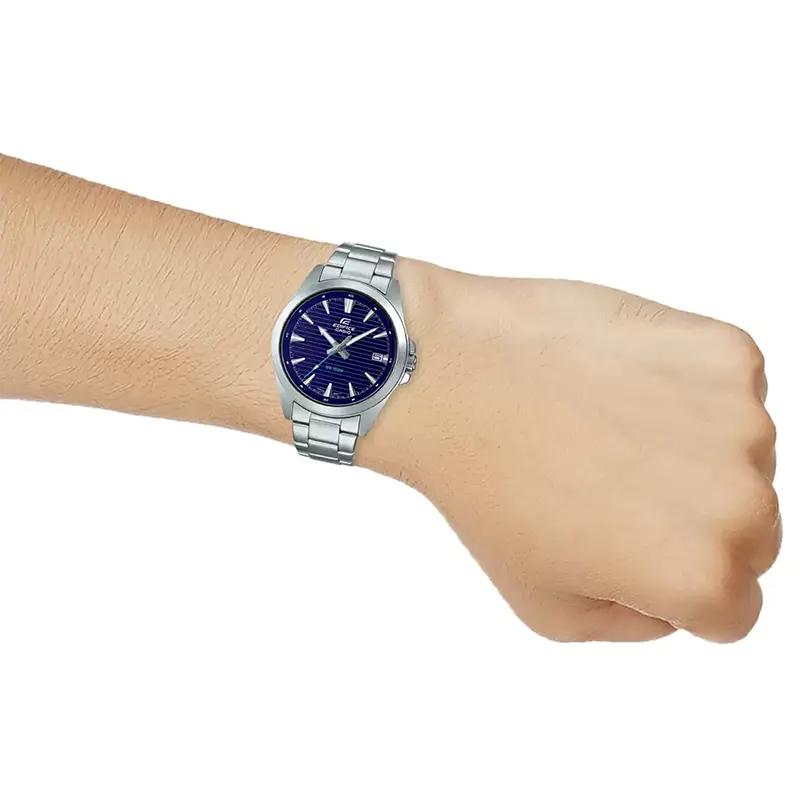 Casio Edifice EFV-140D-2AV Blue Dial Men's Watch