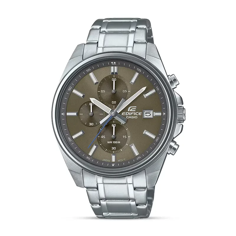 Casio Edifice EFV-610D-5CV Brownish Grey Dial Men's Watch