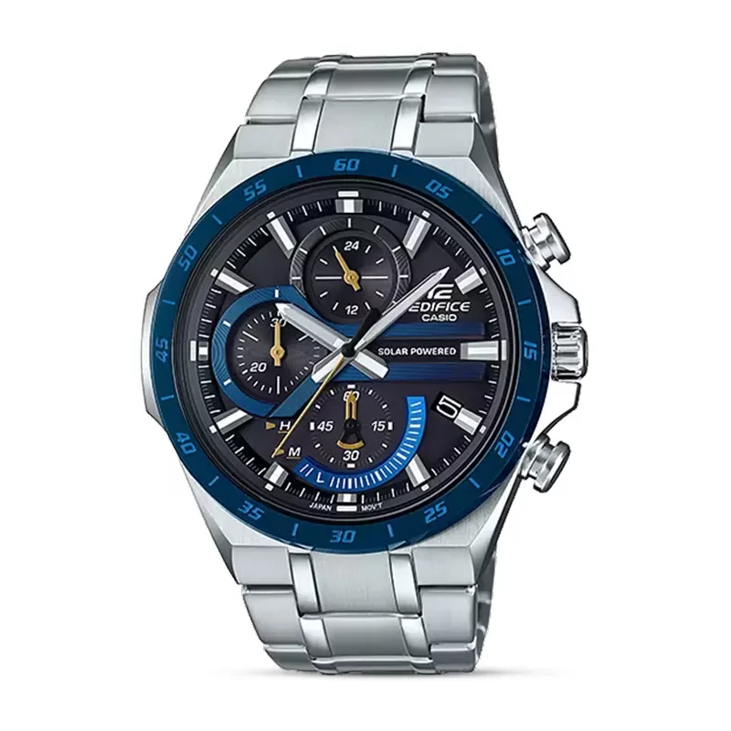 Casio Edifice Solar Powered Chronograph Men's Watch | EQS-920DB-2AV