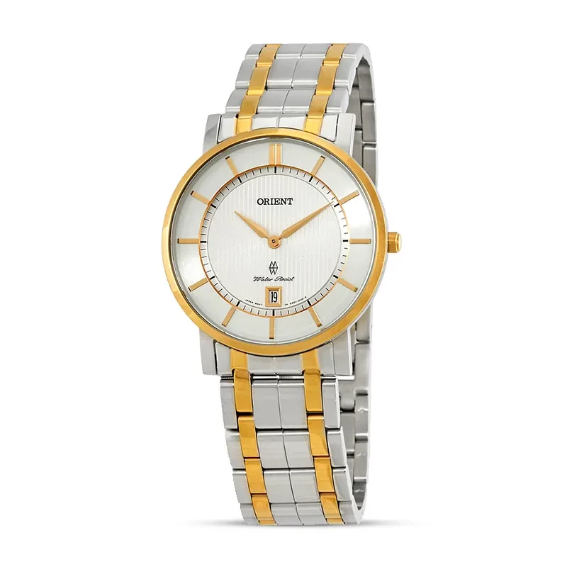 Orient Contemporary Two-tone White Dial Men's Watch | FGW01003W0