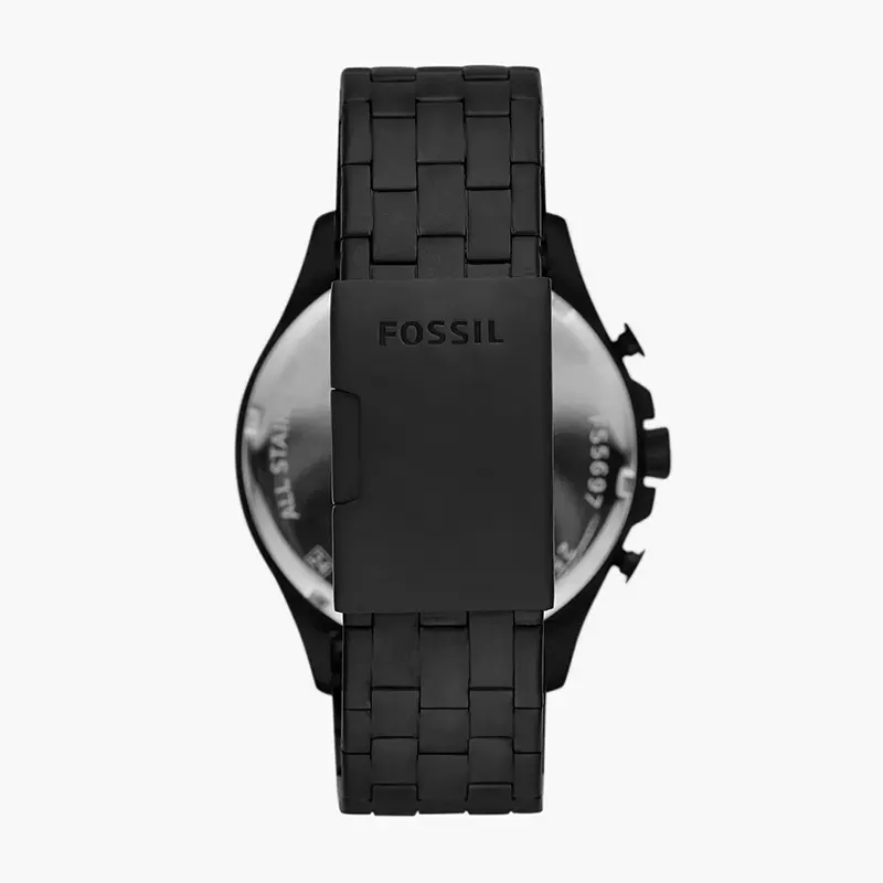 Fossil Forrester Chronograph Black Dial Men's Watch | FS5697