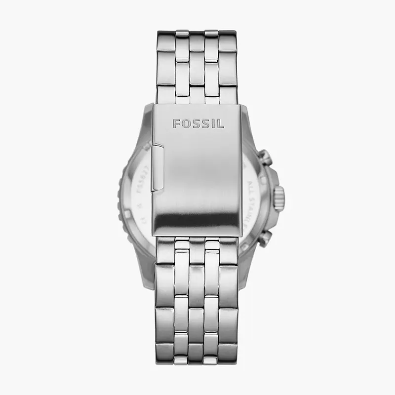 Fossil FB-01 Chronograph Black Dial Men's Watch | FS5827