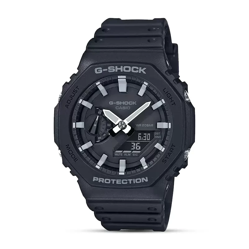 Casio G-Shock GA-2100-1A Carbon Core Guard Black Men's Watch