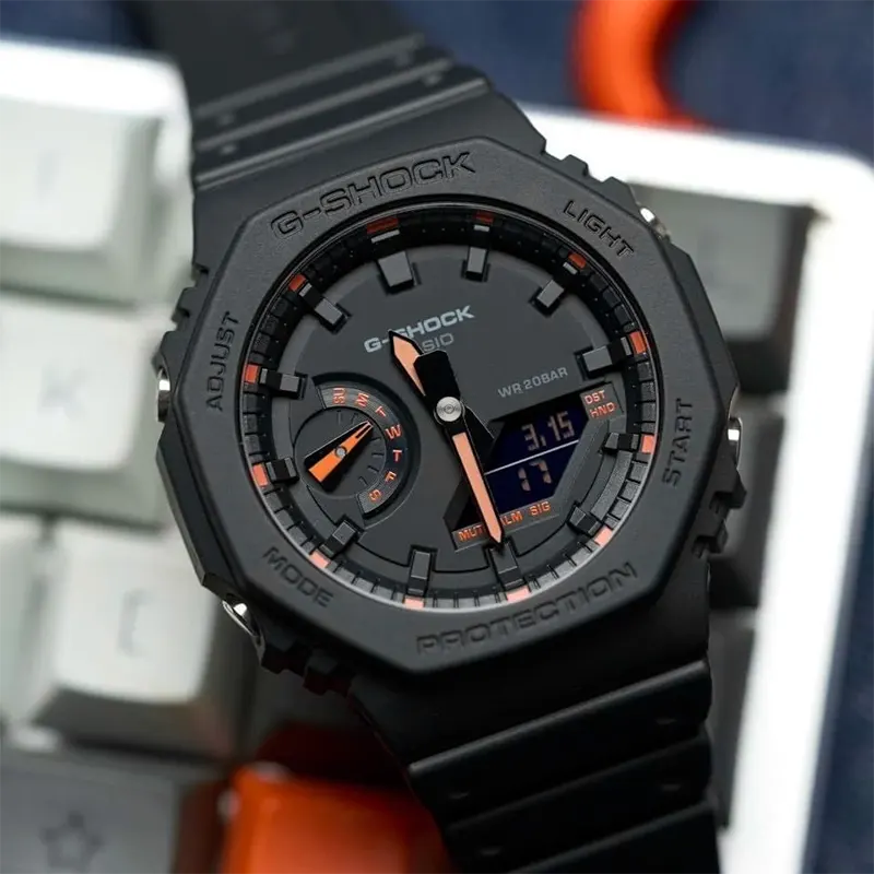 Casio G-Shock GA-2100-1A4 Carbon Core Guard Black Men's Watch