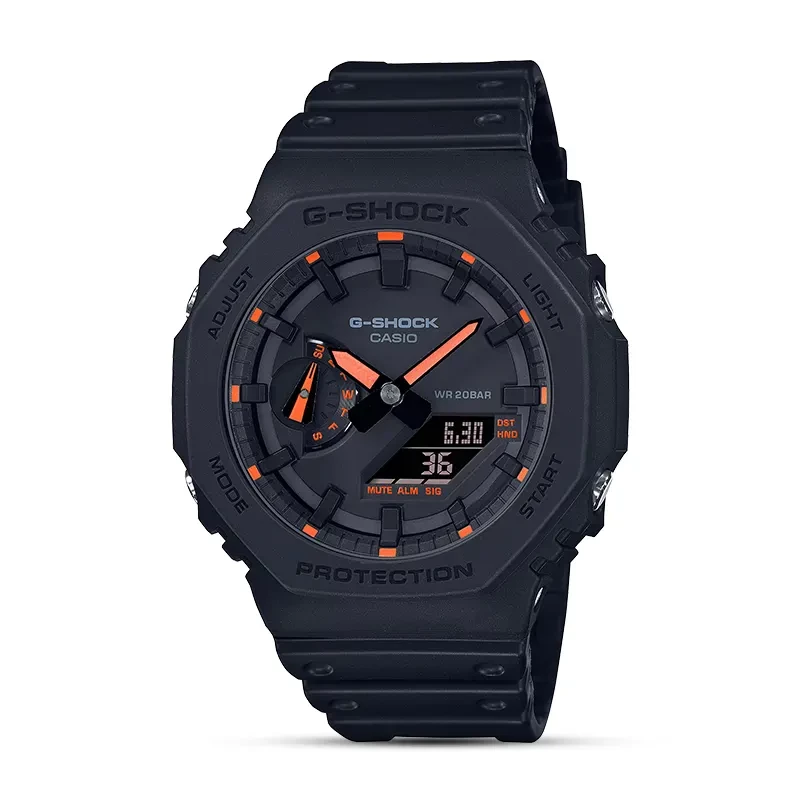 Casio G-Shock GA-2100-1A4 Carbon Core Guard Black Men's Watch