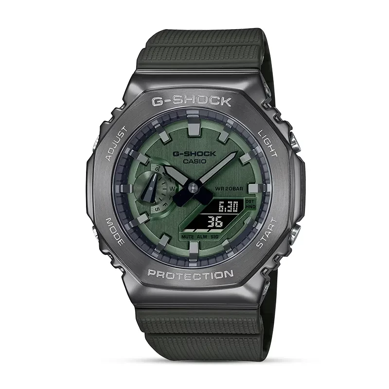 Casio G-Shock GM-2100B-3A Green Dial Men's Watch