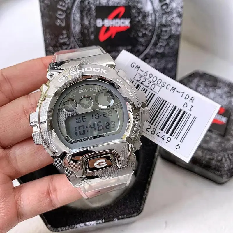 Casio G-Shock GM-6900SCM-1A Grey Digital Dial Men's Watch