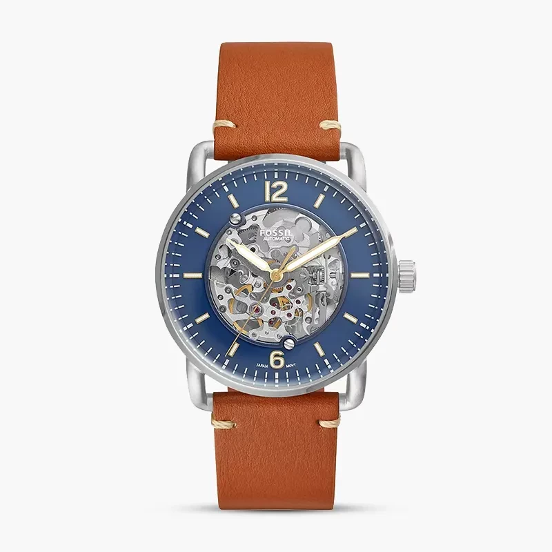 Fossil Commuter Automatic Blue Dial Men's Watch | ME3159