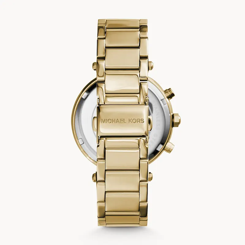Michael Kors Parker Chronograph Champagne Dial Ladies Watch | MK5354