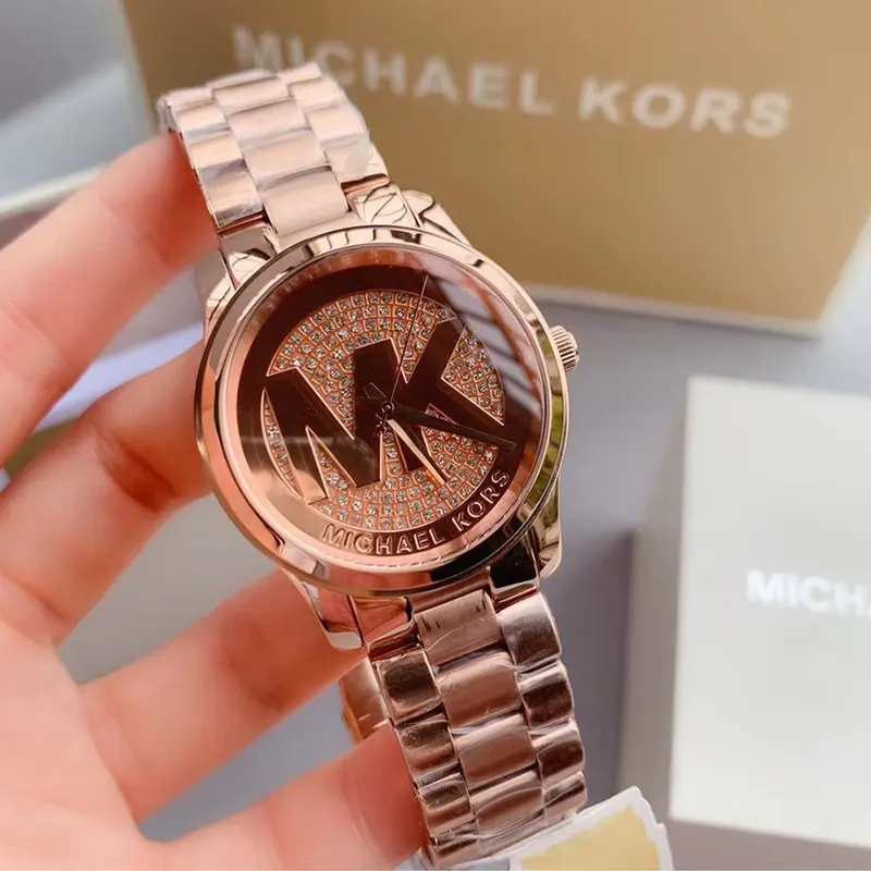 Michael Kors Runway Rose Gold Dial Ladies Watch | MK5853