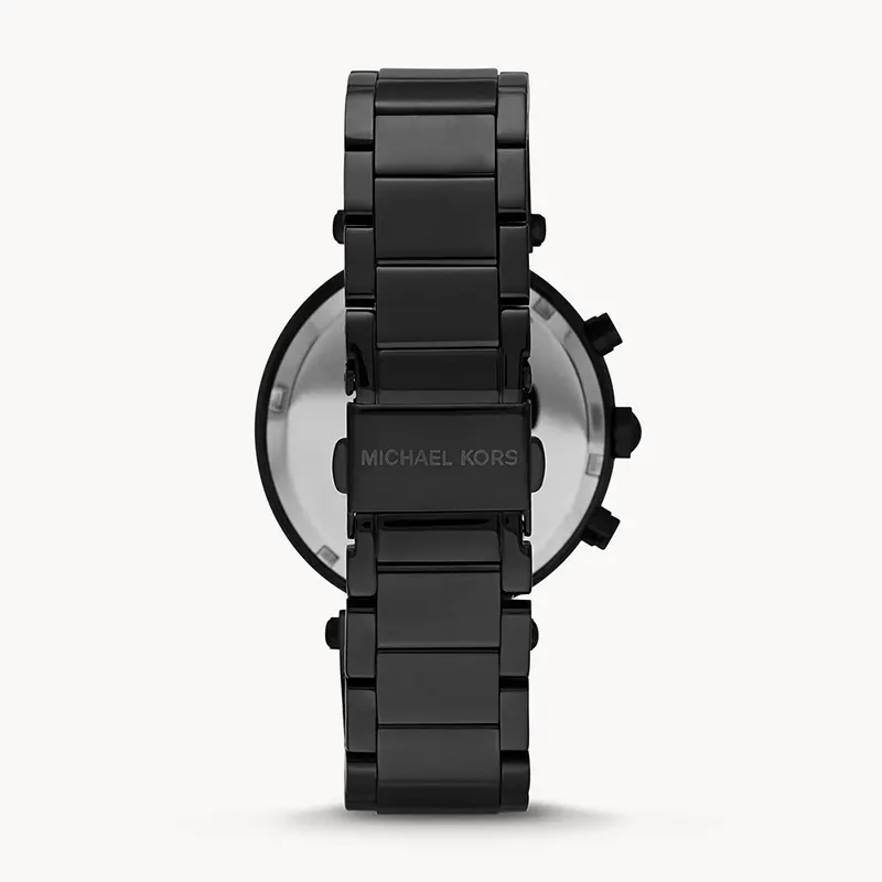 Michael Kors Parker Chronograph Black Dial Ladies Watch | MK5885