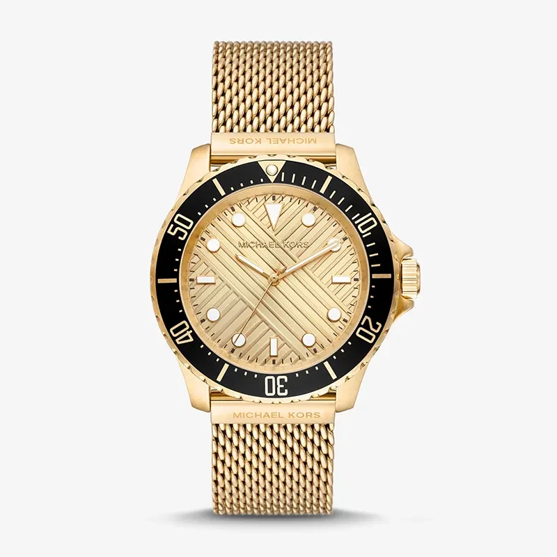 Michael Kors Everest Chronograph Gold Dial Men's Watch | MK9083