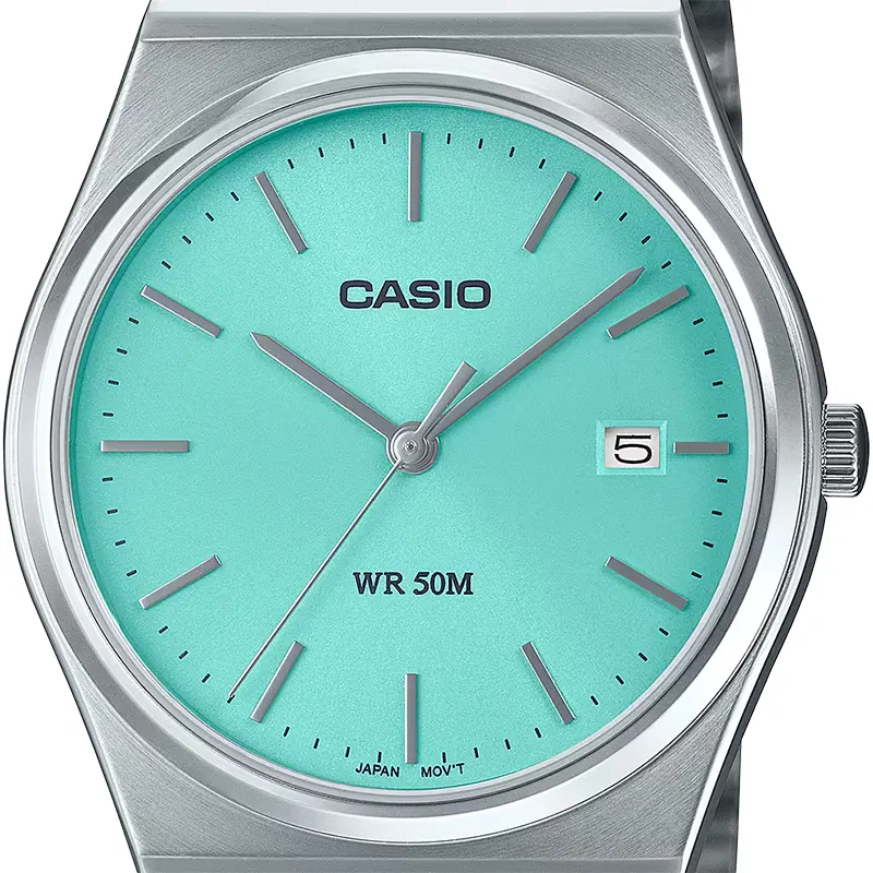 Casio Tiffany Blue Dial Men's Watch | MTP-B145D-2A1V