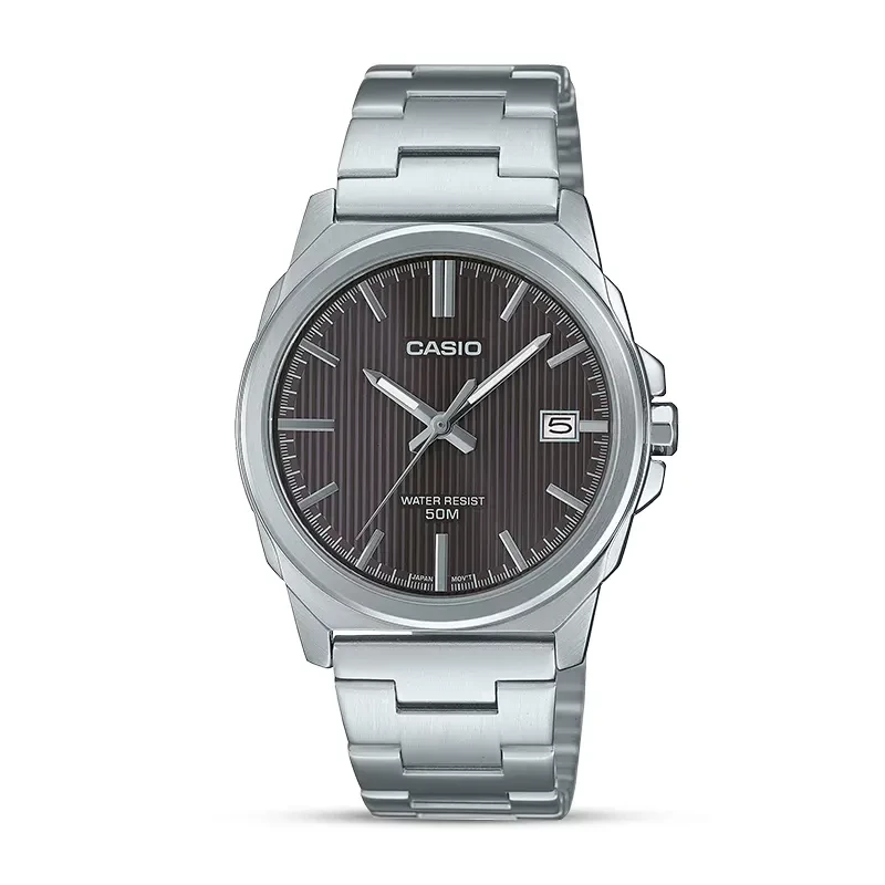 Casio Enticer MTP-E720D-8AV Grey Dial Men's Watch