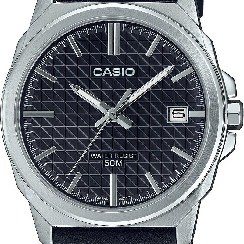 Casio Enticer MTP-E720L-1AV Black Dial Men's Watch