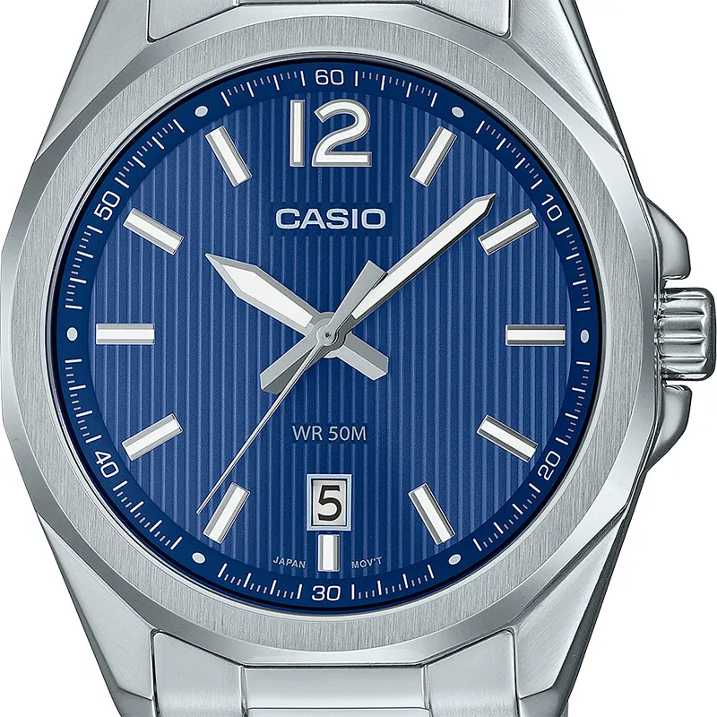 Casio Enticer MTP-E725D-2AV Blue Dial Men's Watch