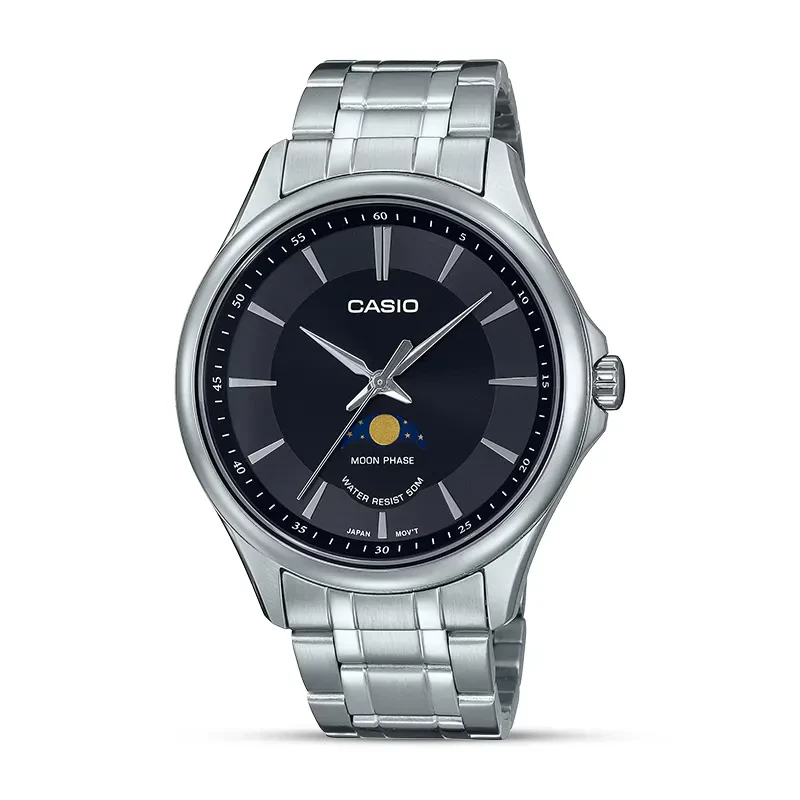 Casio Enticer MTP-M100D-1AV Black Dial Men's Watch
