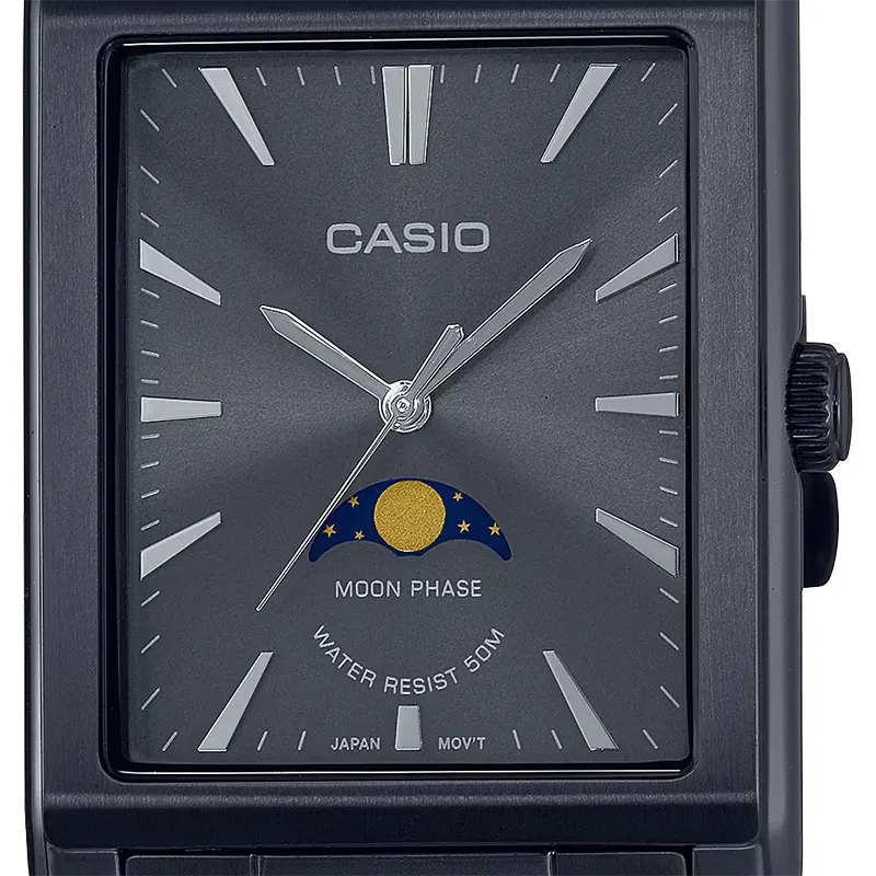 Casio Enticer MTP-M105B-1AV Black Dial Men's Watch