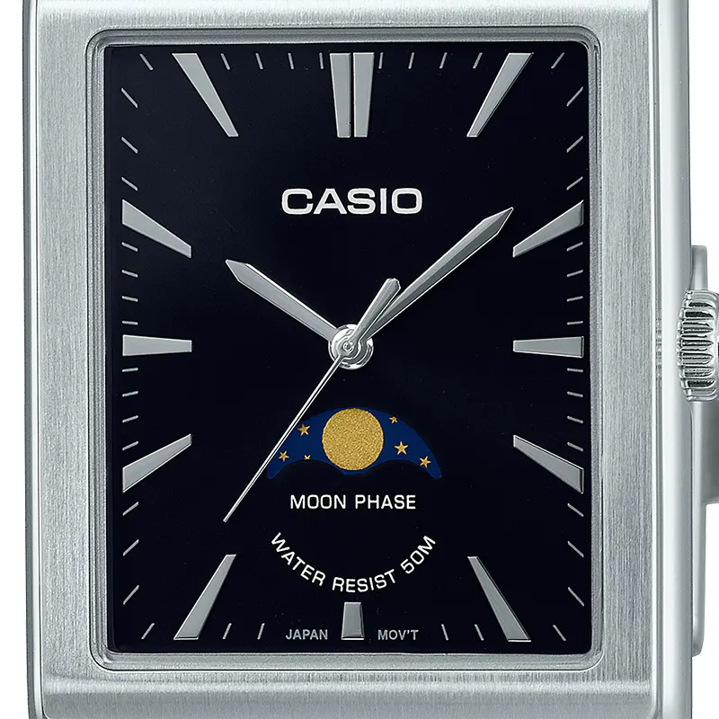 Casio Enticer MTP-M105D-1AV Black Dial Men's Watch