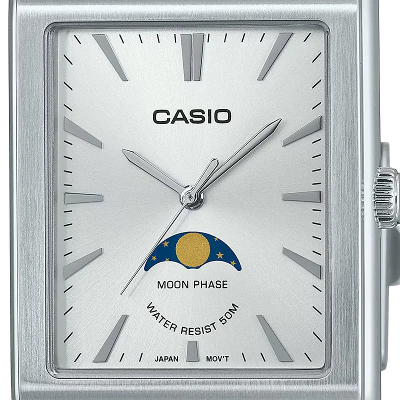 Casio Enticer MTP-M105D-7AV Silver Dial Men's Watch