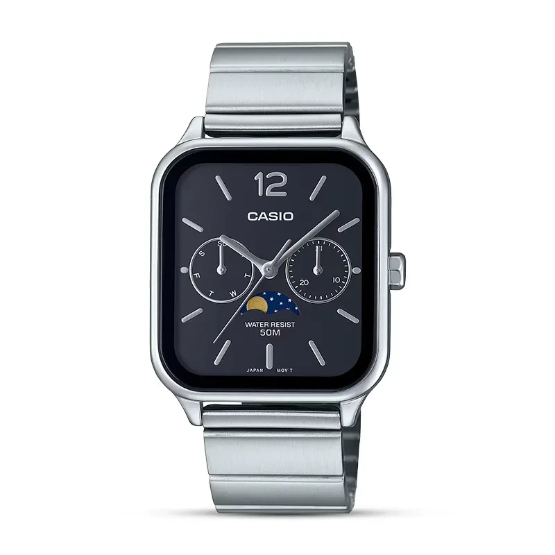Casio Enticer MTP-M305D-1AV Black Dial Men's Watch