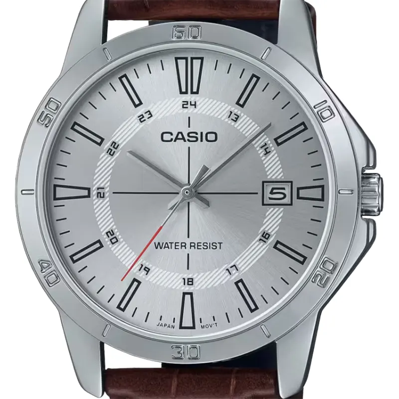 Casio Enticer MTP-V004L-7C Silver Dial Men's Watch