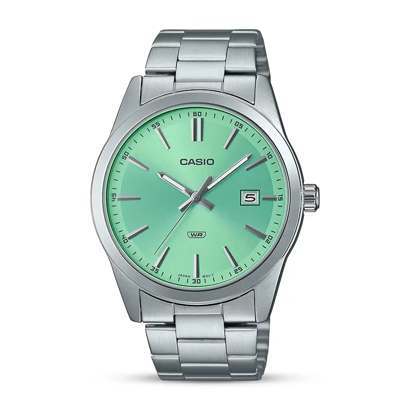Casio MTP-VD03D-3A2 Green Hue Dial Men's Watch